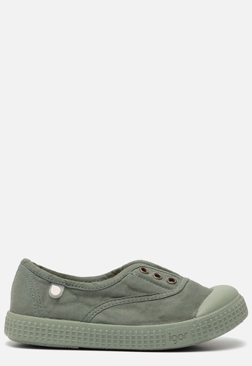 Igor Berri sneakers groen Textiel
