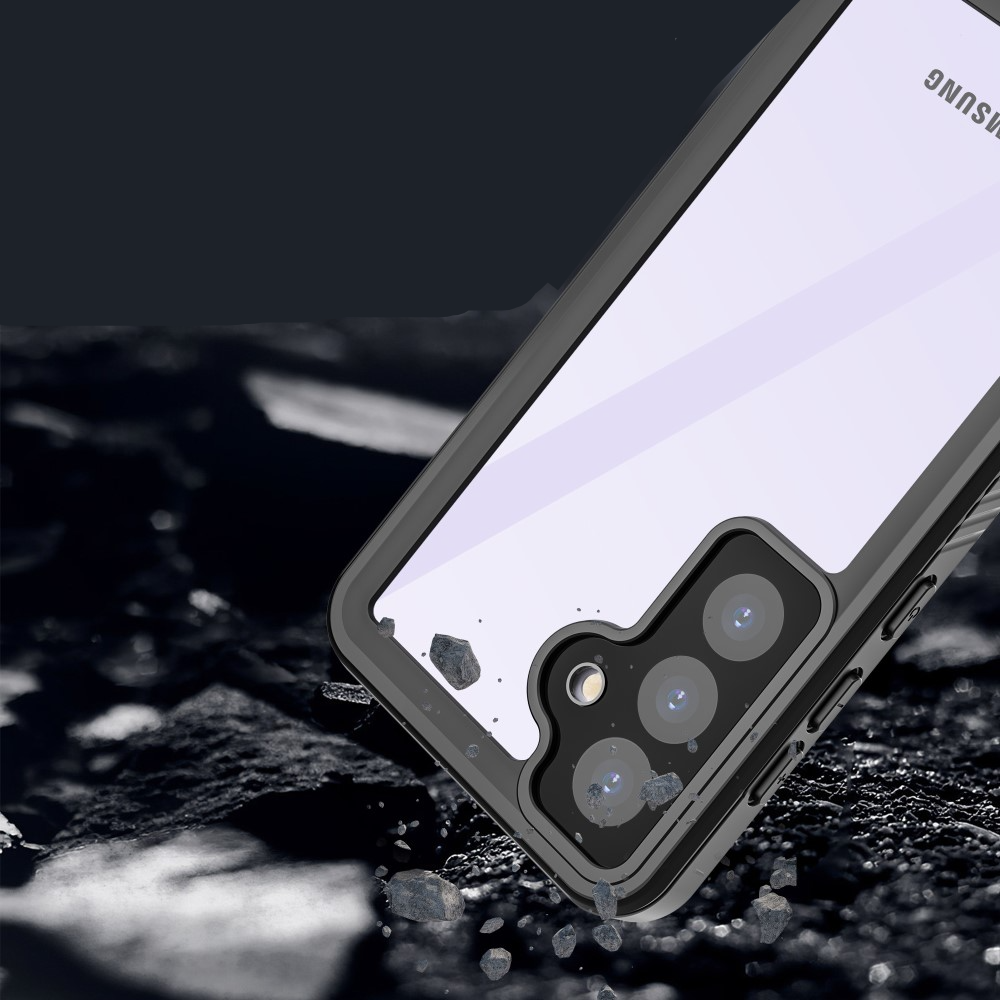 Samsung Galaxy S24 Wasserfeste Outdoor Schutz Hülle (IP68) - Schwarz