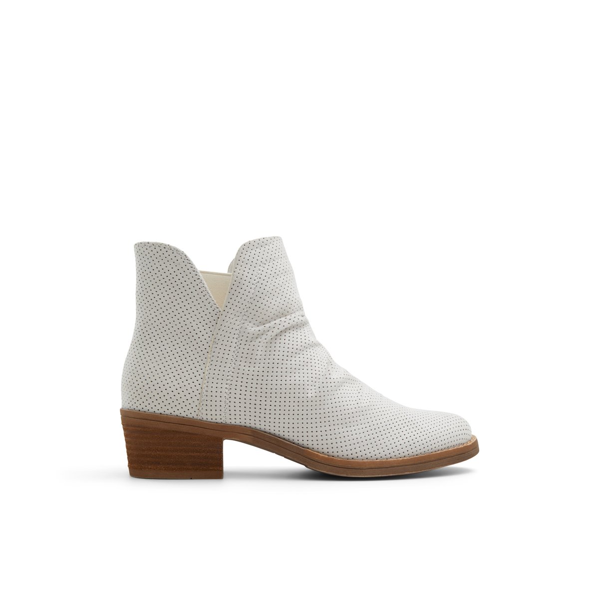 K STUDIO-Cadelle-Bottines - Talon Bloc - Beige