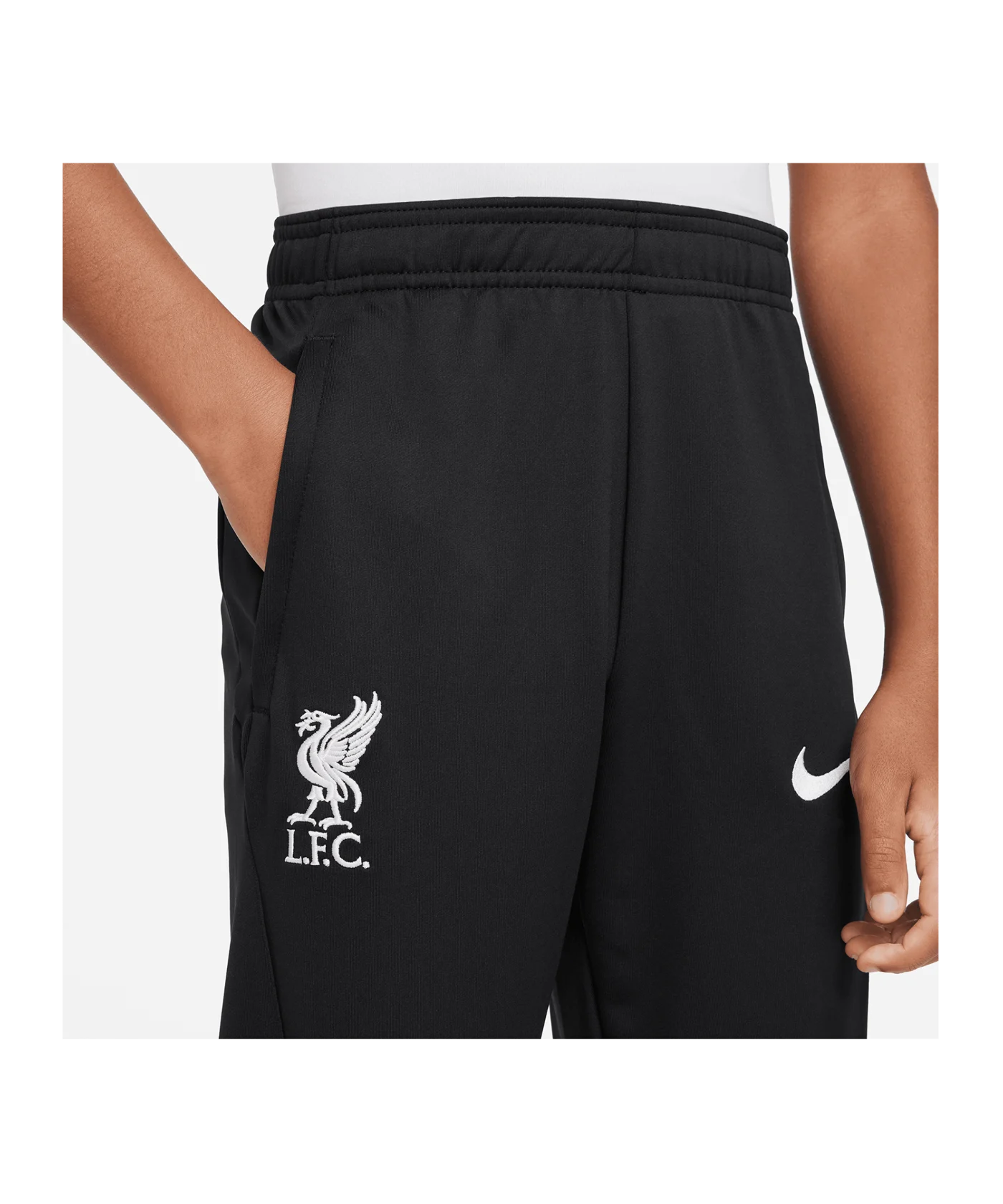 Nike FC Liverpool Trainingshose Kids Schwarz F010