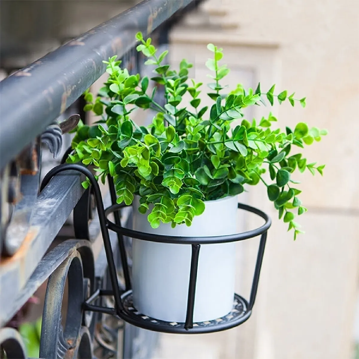 Wewoo Étagères de Plantes Noires