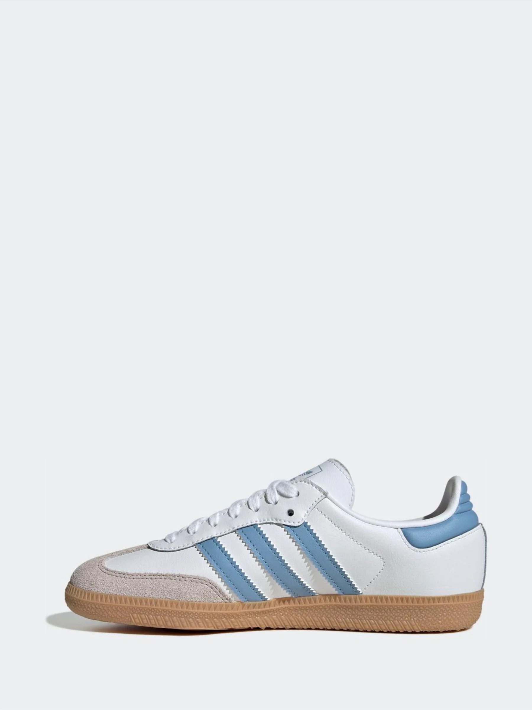 Wit/blauw/grijs - adidas Originals Samba OG Junior Trainers