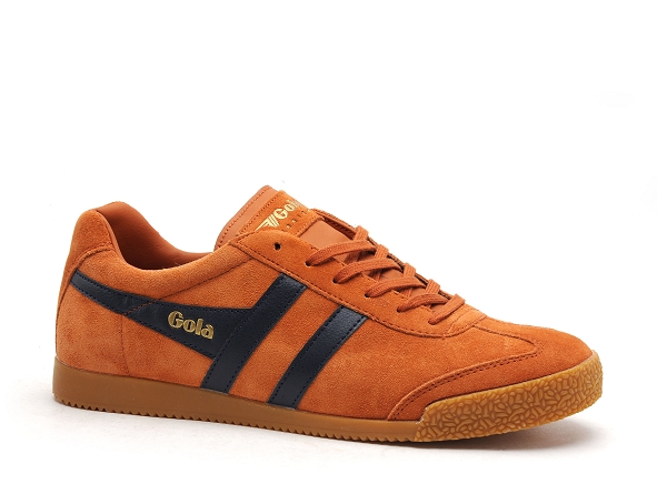 Gola basses homme harrier cma192 orange