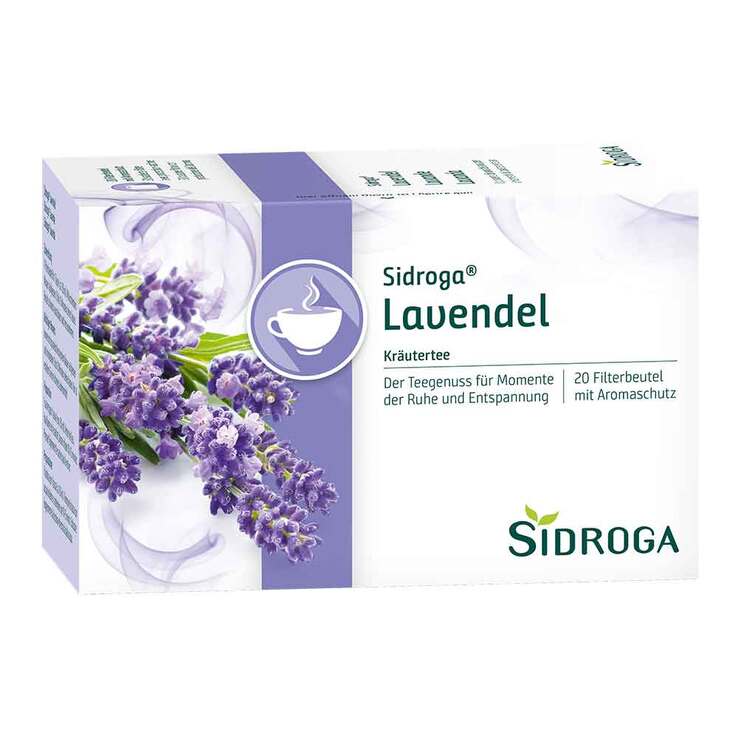 Sidroga Lavendel Tee, 20X1 g