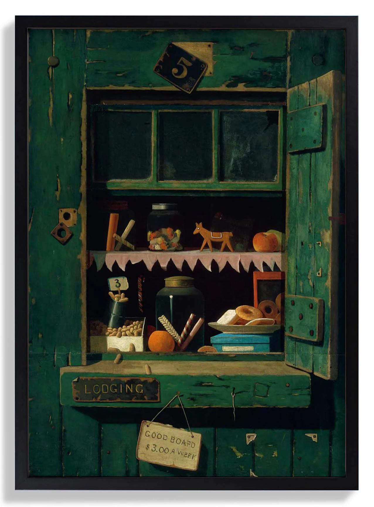 Der Laden des armen Mannes von John Frederik Peto
