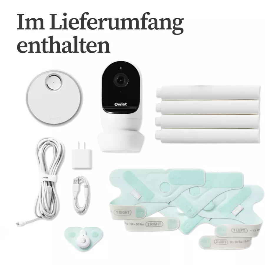Owlet Monitor Duo Smart Sock 3 und Camera 2 mint