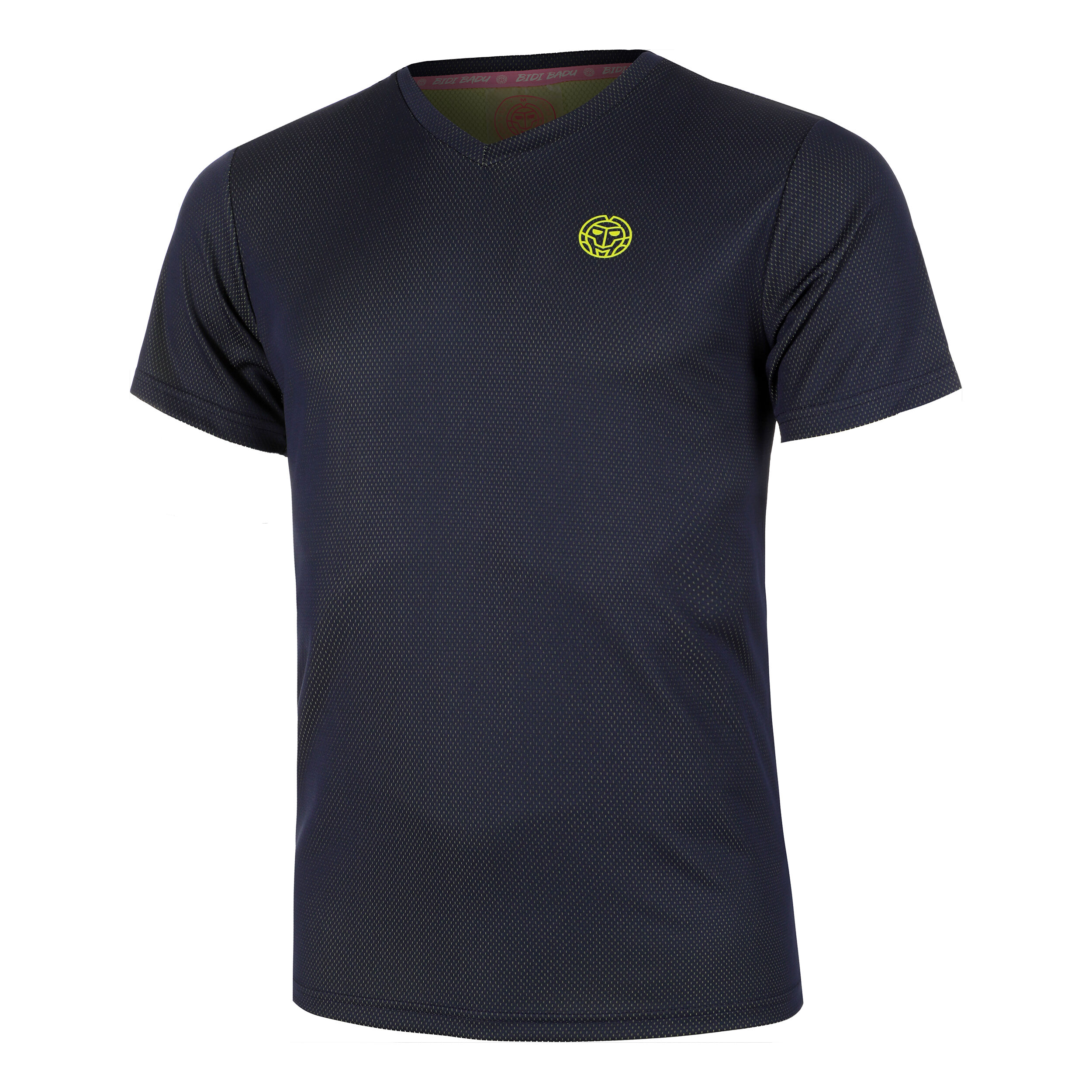 BIDI BADU Crew Inside Out T-shirt Hommes - Bleu Foncé