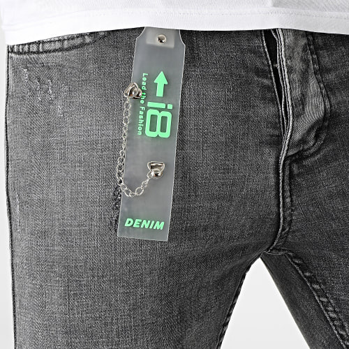 Jean Skinny Gris Anthracite