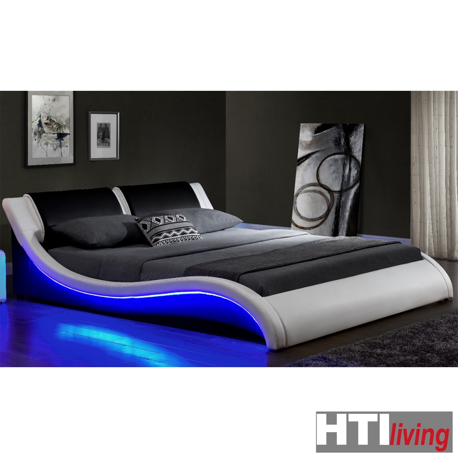 HTI-Living Bett 90 x 200 cm Peer
