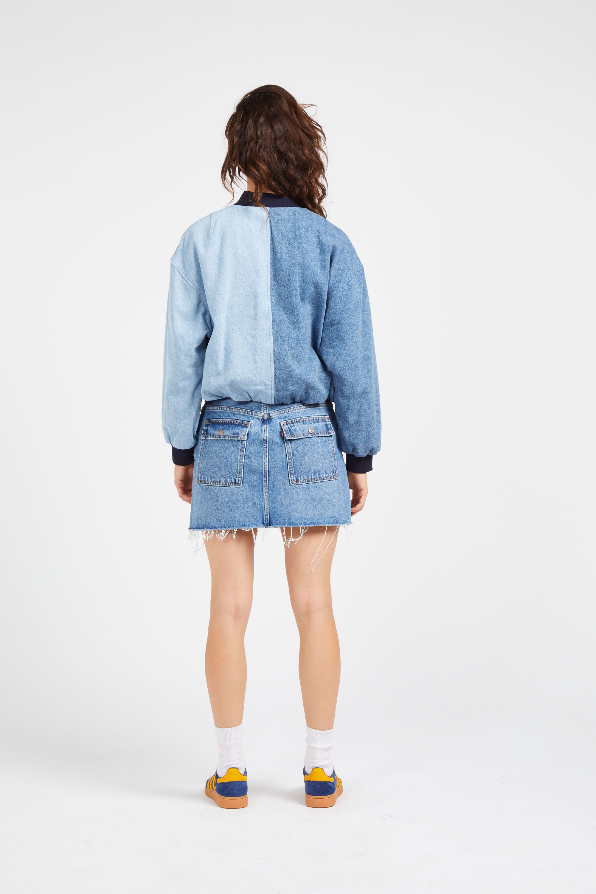 LEVI'S Veste  XS BABY JACKET Bleu