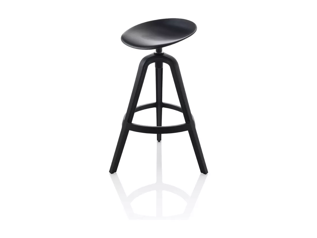 Set de 2 Tabourets intérieur/extérieur COLBY noir