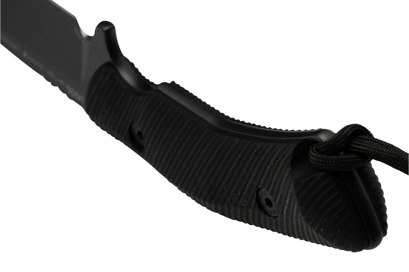 ANV M200 HT Hardtask DLC Sleipner, M200-001, Black Kydex Sheath, survivalmes