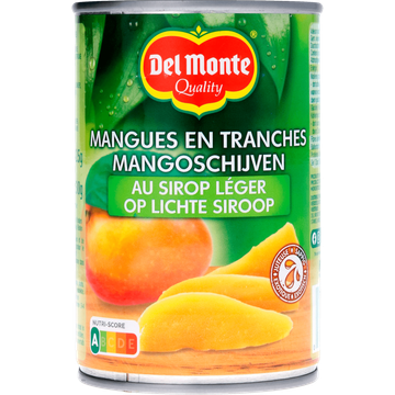Del Monte Mangoschijven op Lichte Siroop 425 g