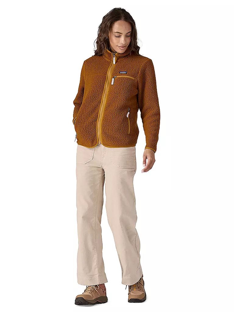 PATAGONIA Fleecejacke RETRO PILE JACKET braun