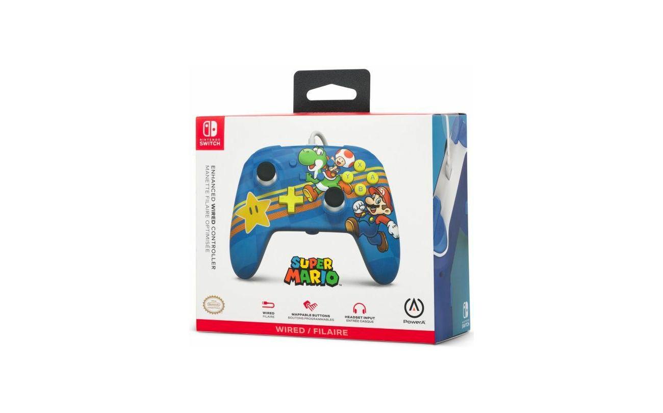 Switch - Power A Wired Controller Mushroom Kingdom