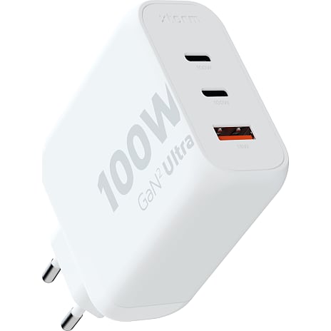 Xtorm GaN2 Ultra oplader 100w - hvid