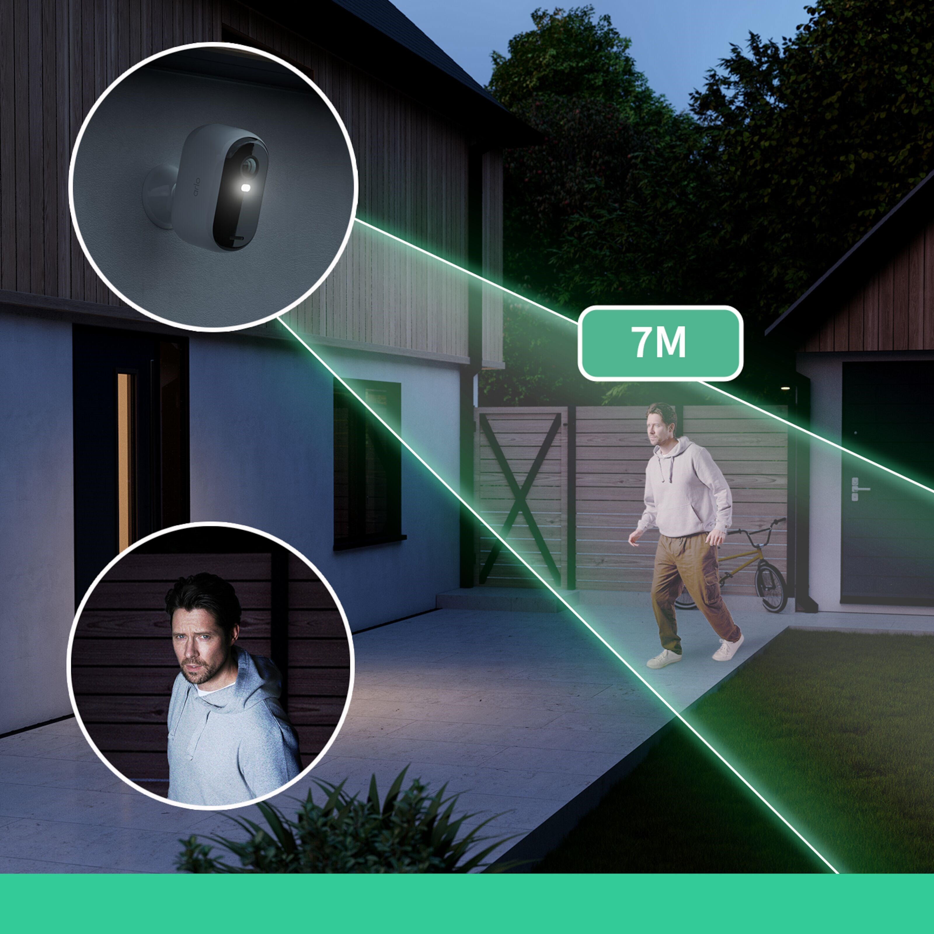 Arlo Essential 2 Overvåkingskamera 2K 2-pk.