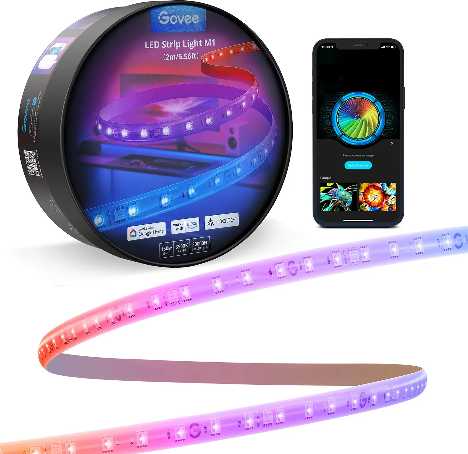Govee LED Strip Light M1 (2 m) Bande lumineuse LED