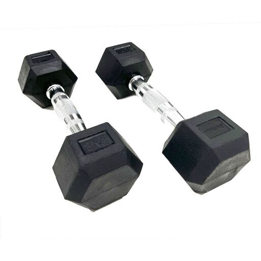Halteres hexagonais Evergy de 3 kg (par)
