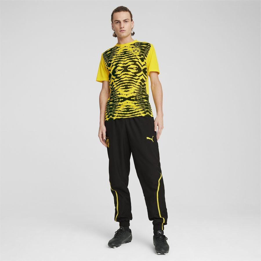 Puma Maillot d’avant-match à manches courtes Borussia Dortmund Homme