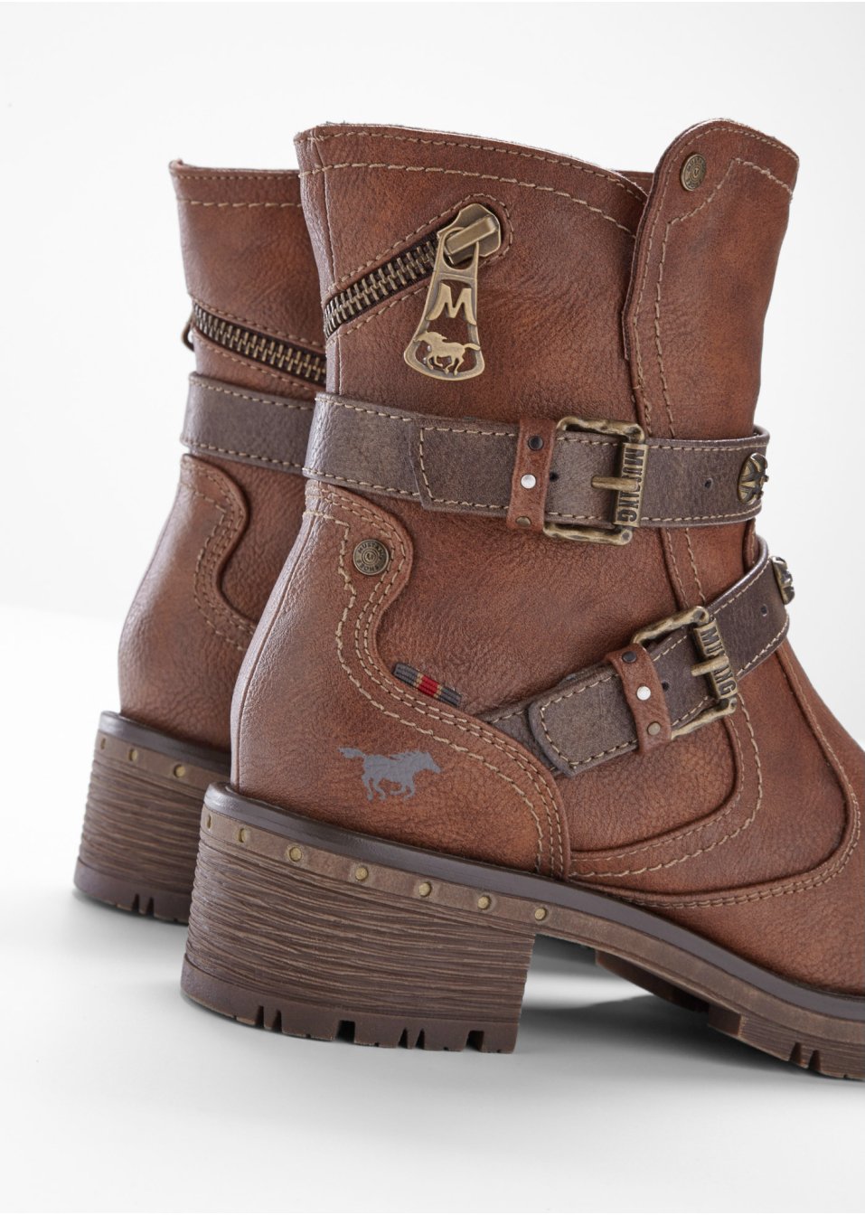 Boots motardes Mustang