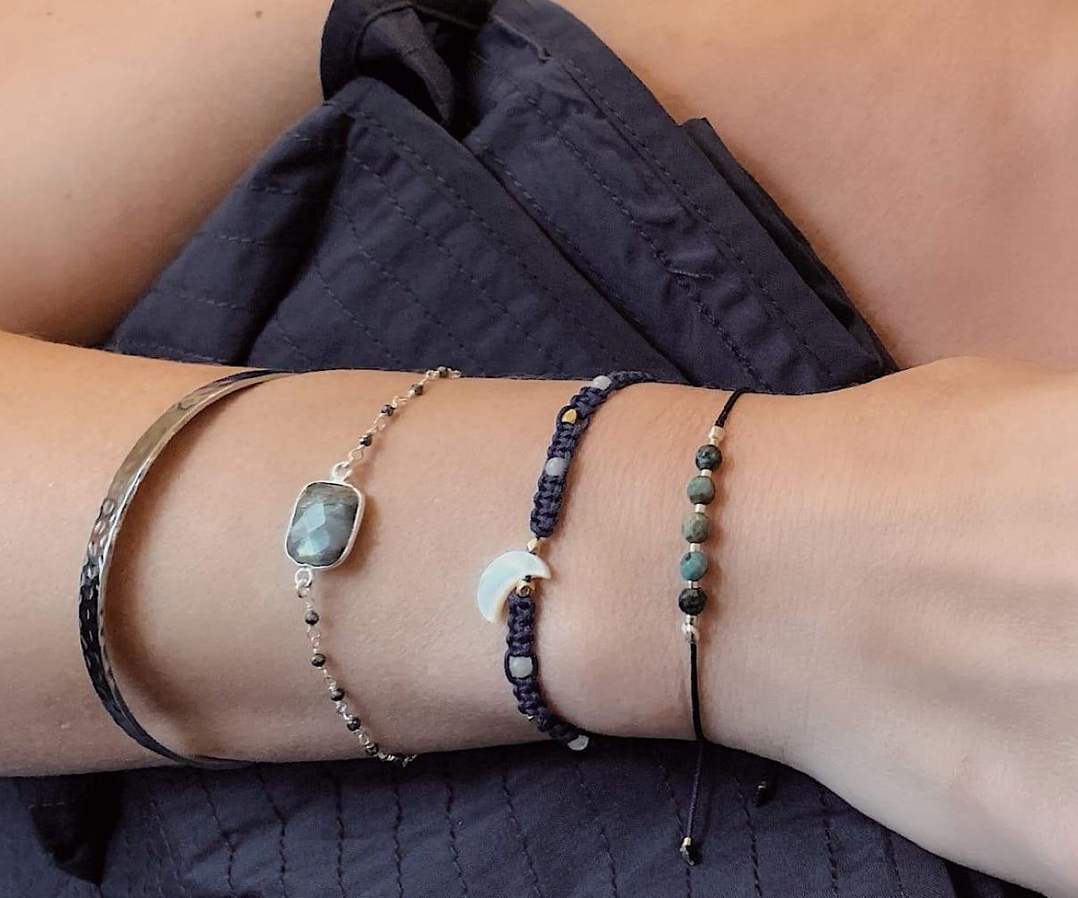 Bracelet Padmasana Argent
