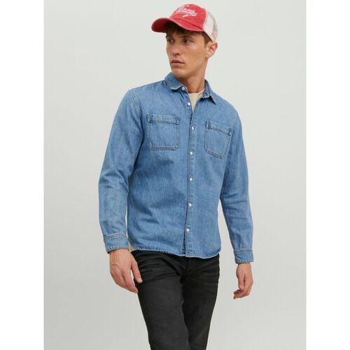 Jack & Jones - 12224328 CREEK-LIGHT BLUE DENIM Azul