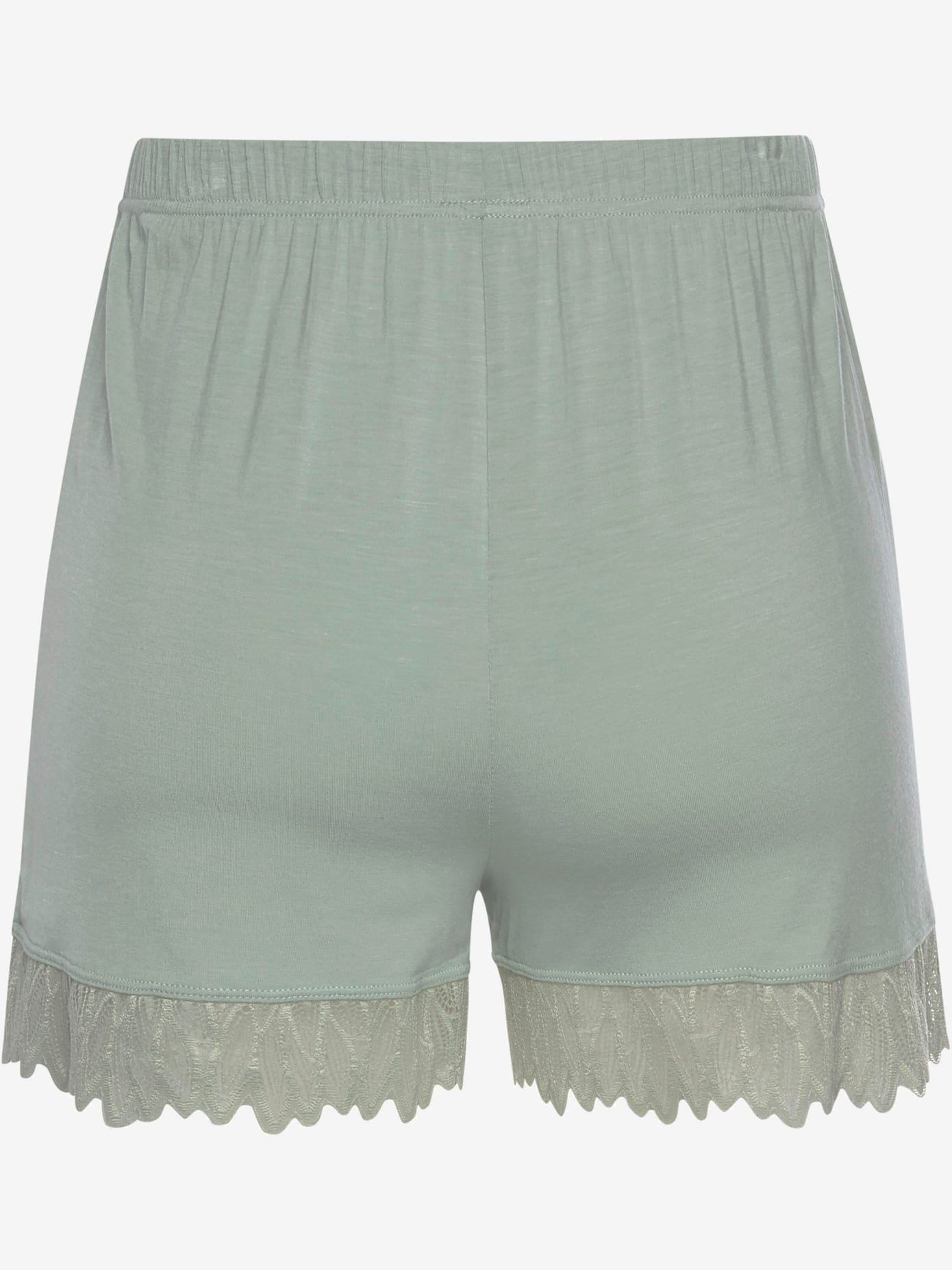 Short de nuit short avec détails en dentelle