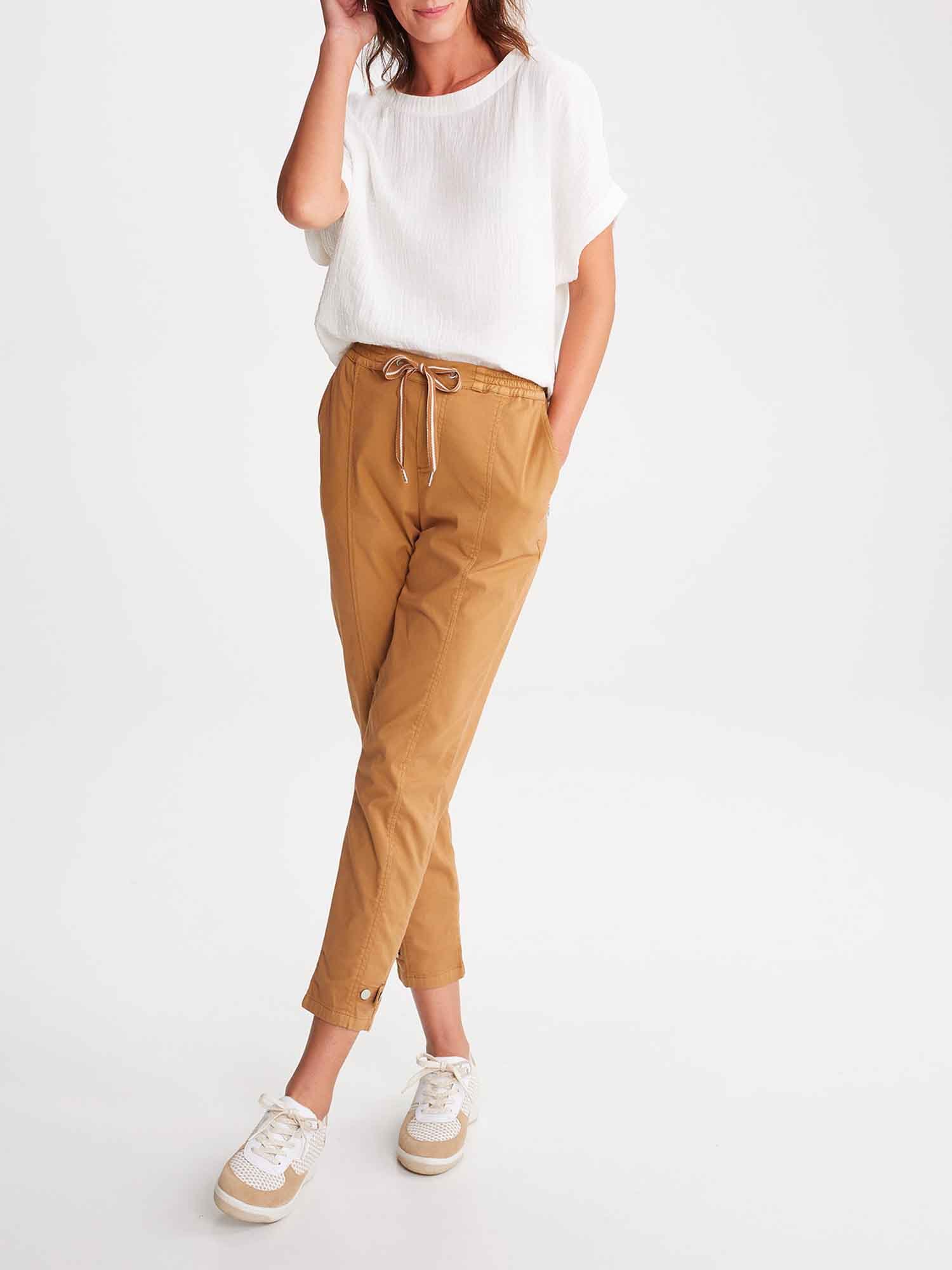Blouse Femme Gaze de Coton Blanc