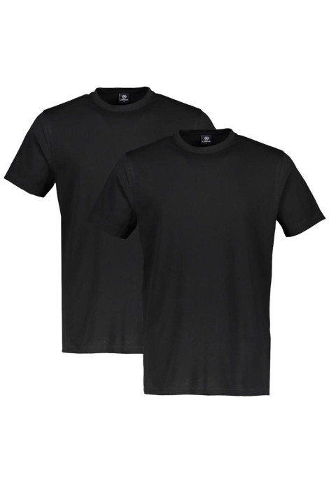 Lerros zwarte heren t-shirt
