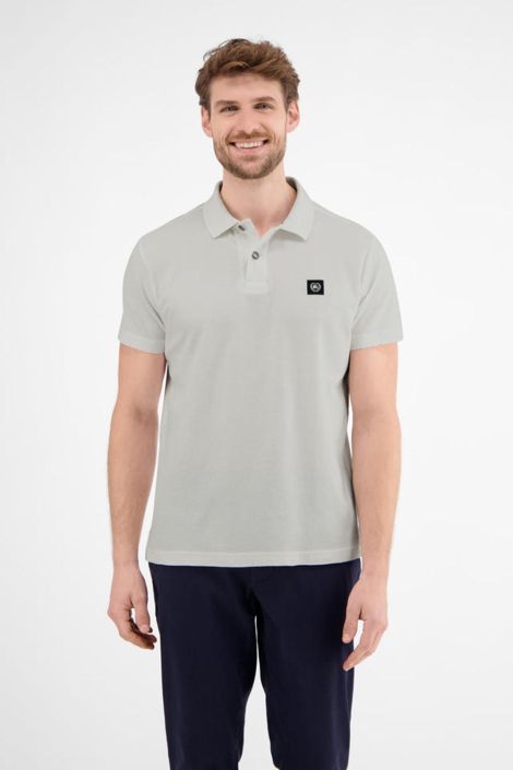 Lerros witte heren polo