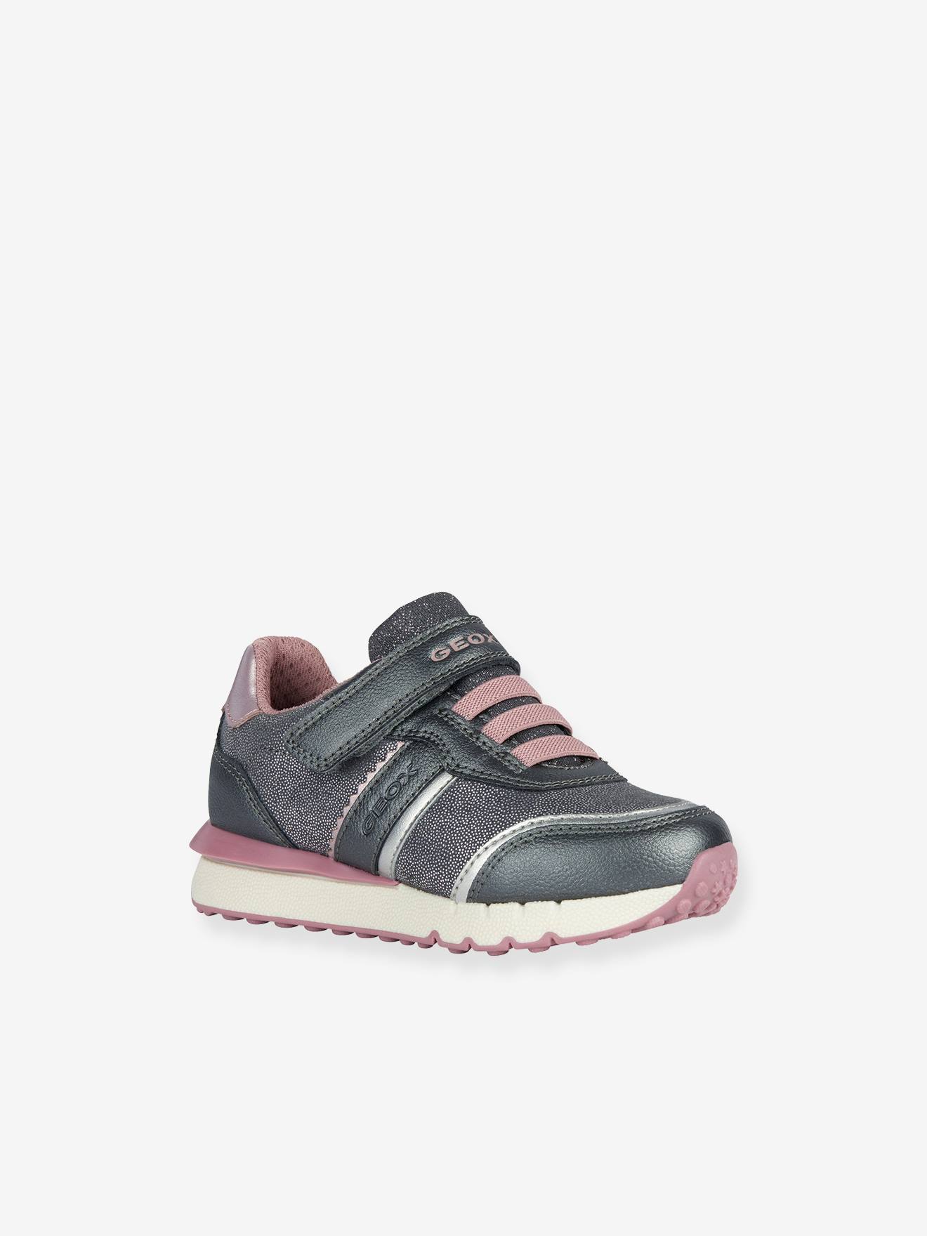 Tênis esportivo Geox® J Fastics cinza para meninas