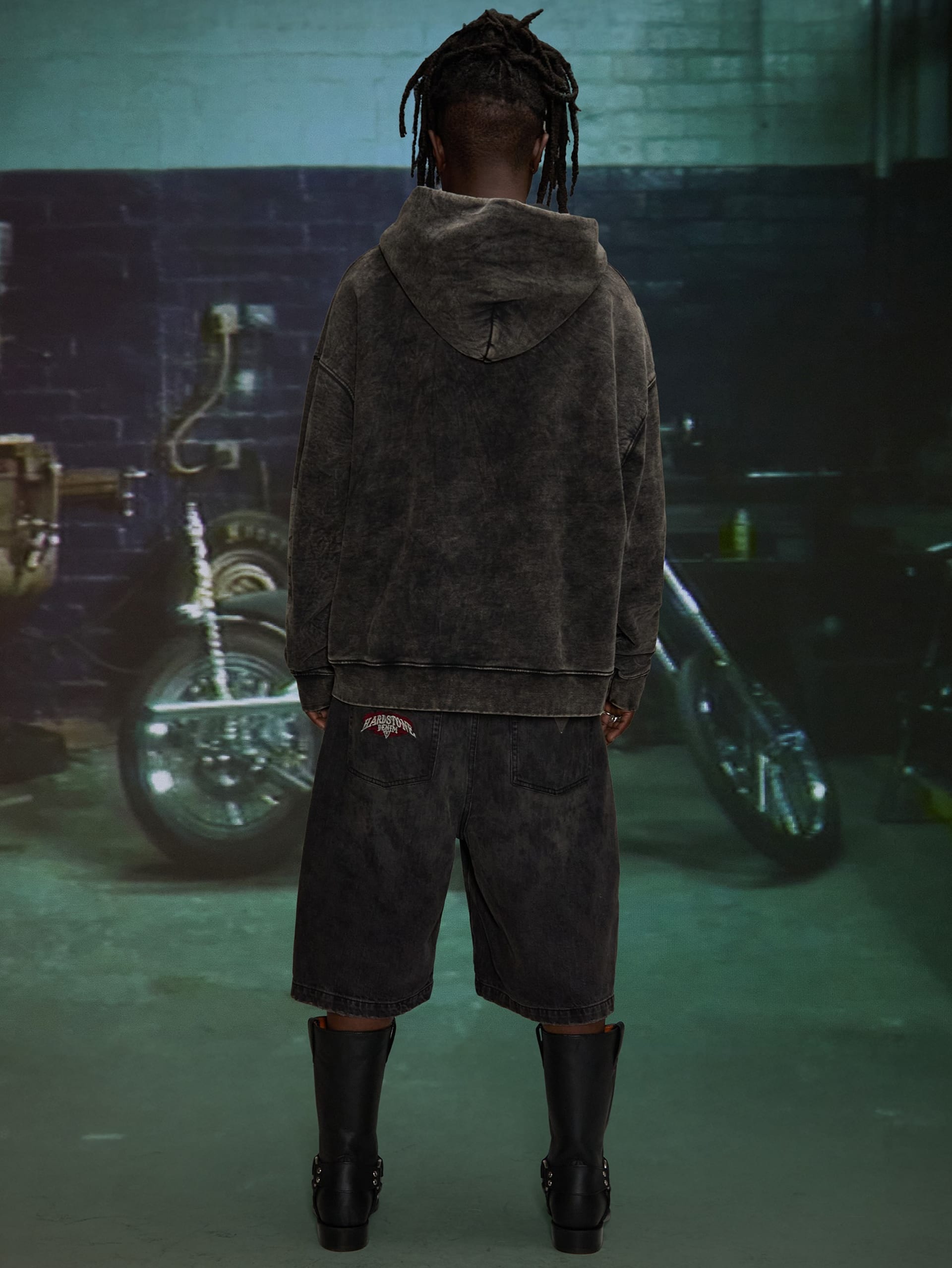 Moletom com capuz HARDSTONE Skull