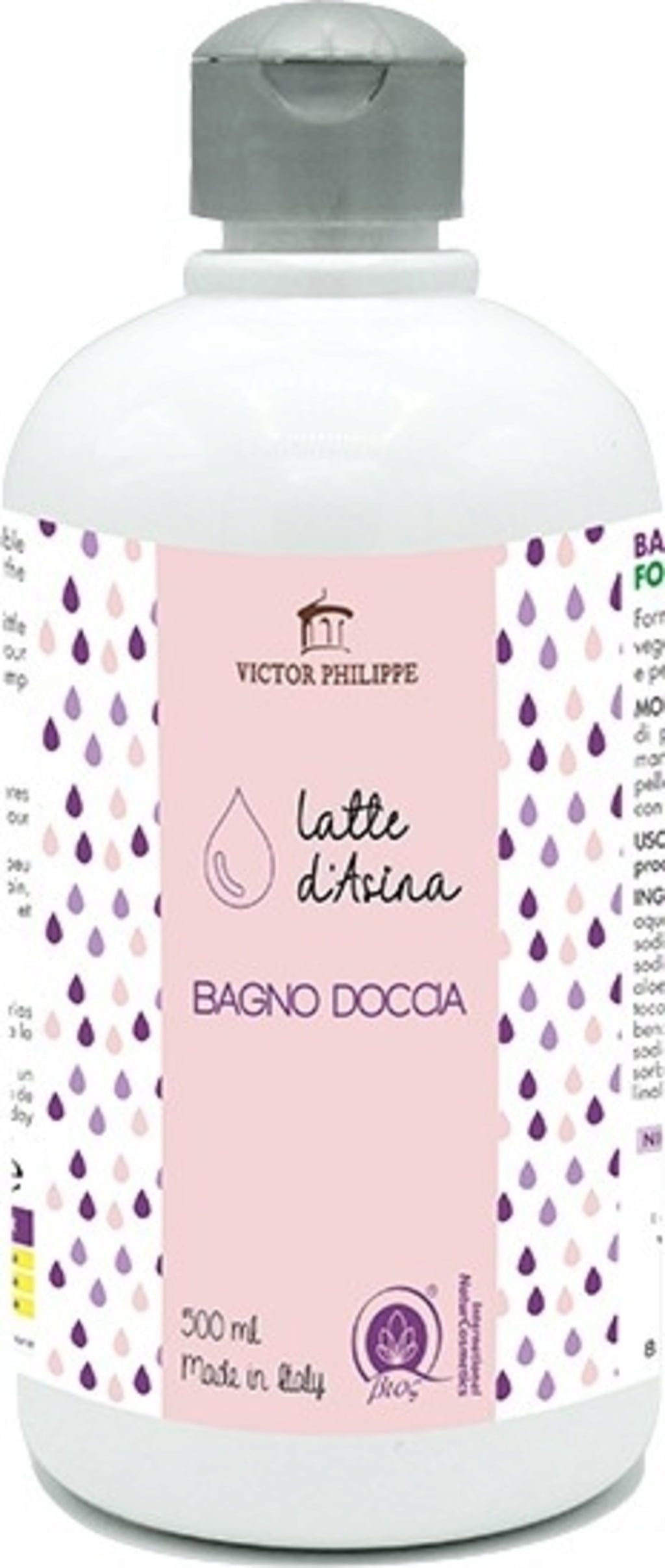 VICTOR PHILIPPE  Latte d'Asina Bath & Shower Gel, 500 ml