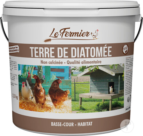 Le Fermier Terre De Diatomée Qualité Alimentaire 2,5kg