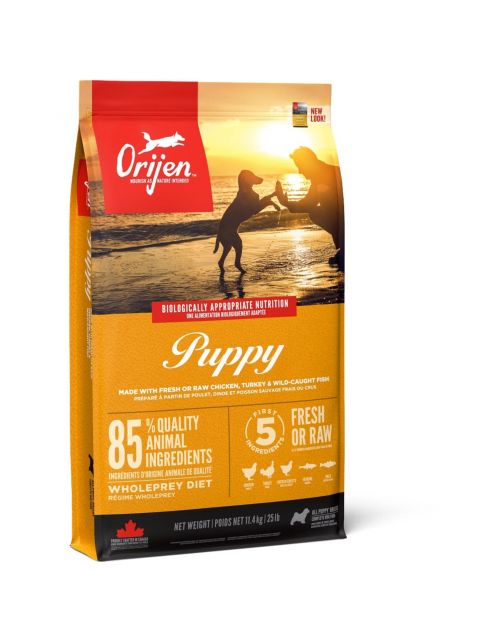 Orijen Whole Prey Puppy Kip&Kalkoen - Hondenvoer