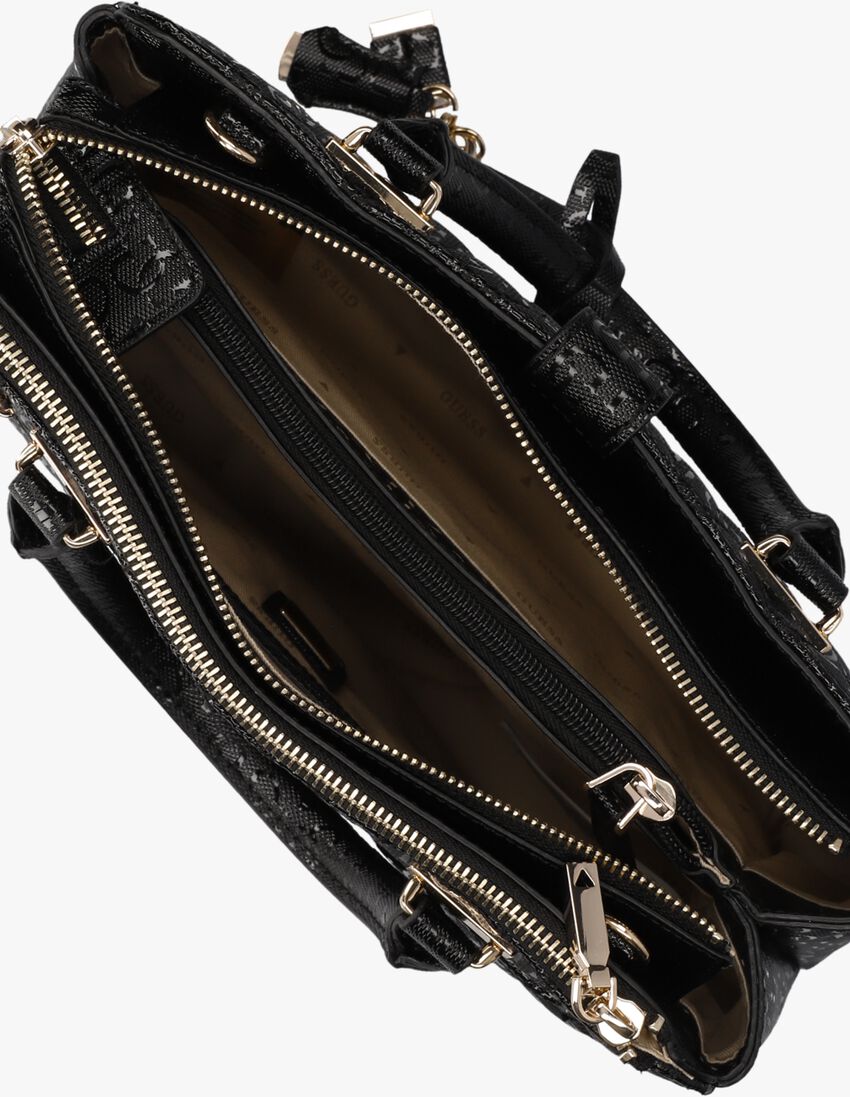 GUESS zwarte guess schoudertas adi society satchel