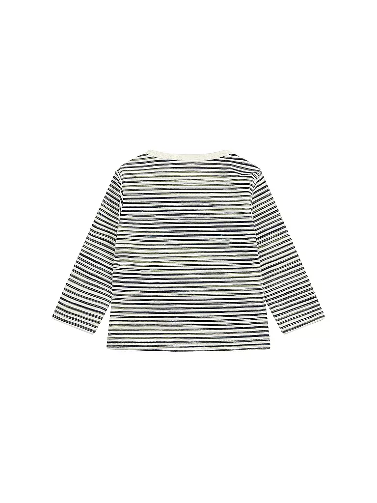 STEIFF Baby Langarmshirt  dunkelgrün