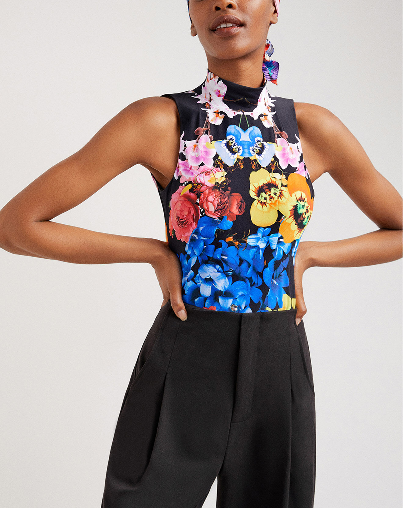 Desigual Top Aline multicolore