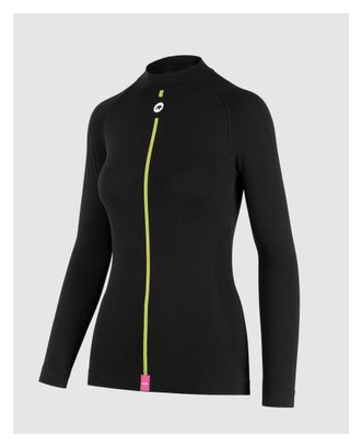 Baselayer Femme Assos Spring Fall Skin Layer Noir