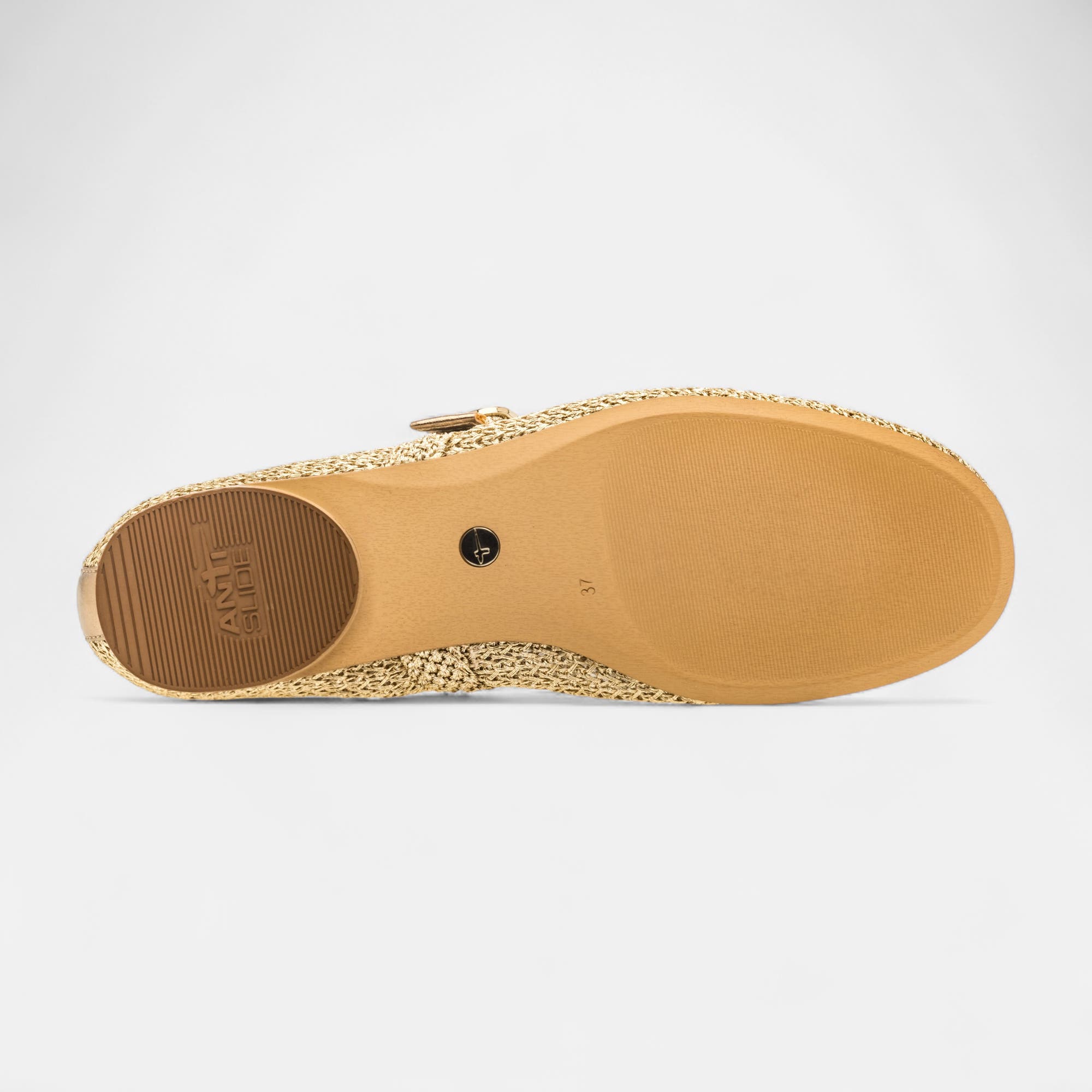 Ballerines Femme or