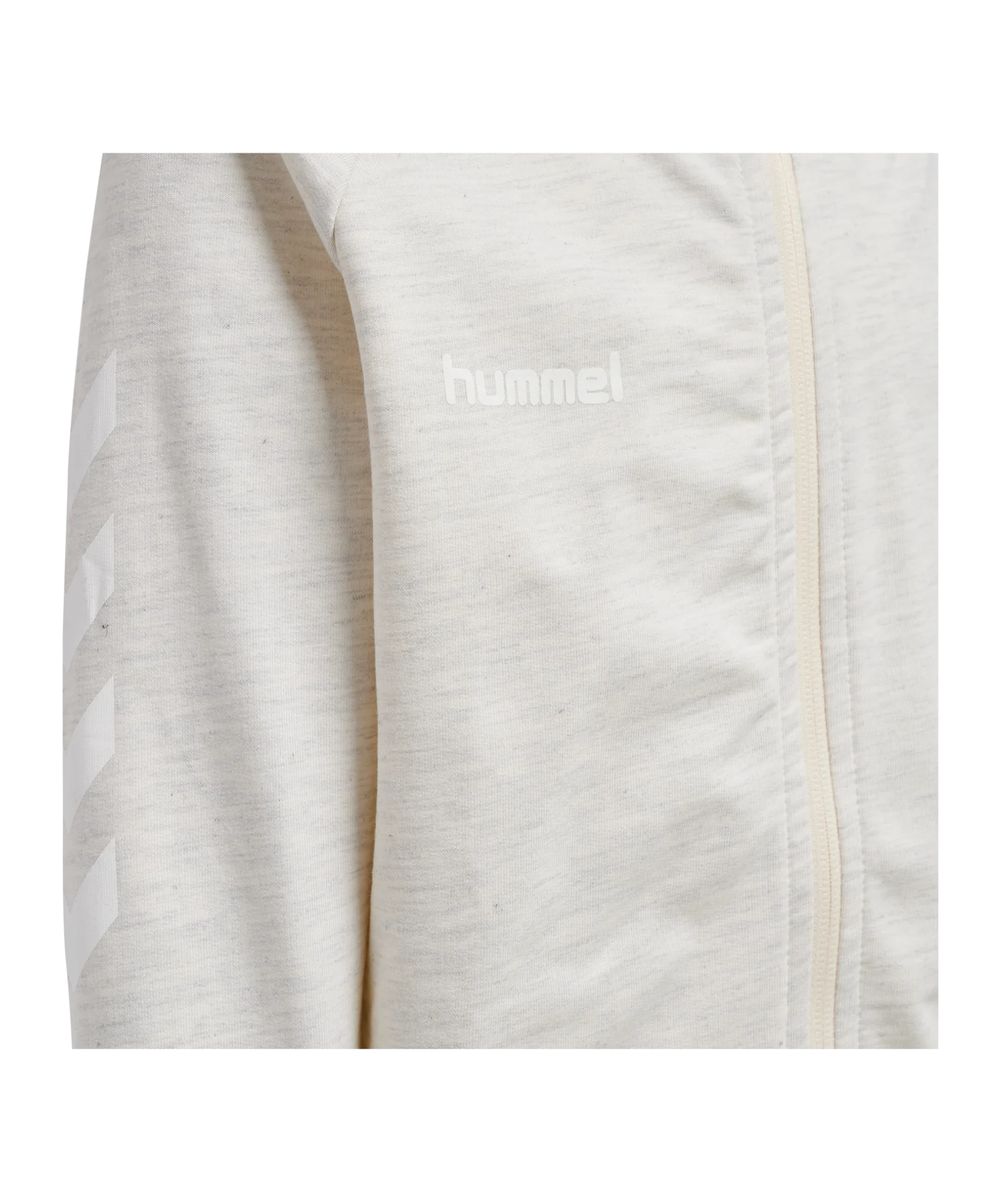 Hummel Cotton Kapuzenjacke Damen Weiss F9158