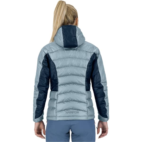 Doudoune ski de randonnée KARPOS FOCOBON W JKT STERLING BLUE/MIDNIGHT