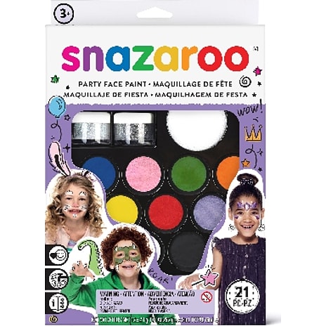 Snazaroo ansigtsmaling party