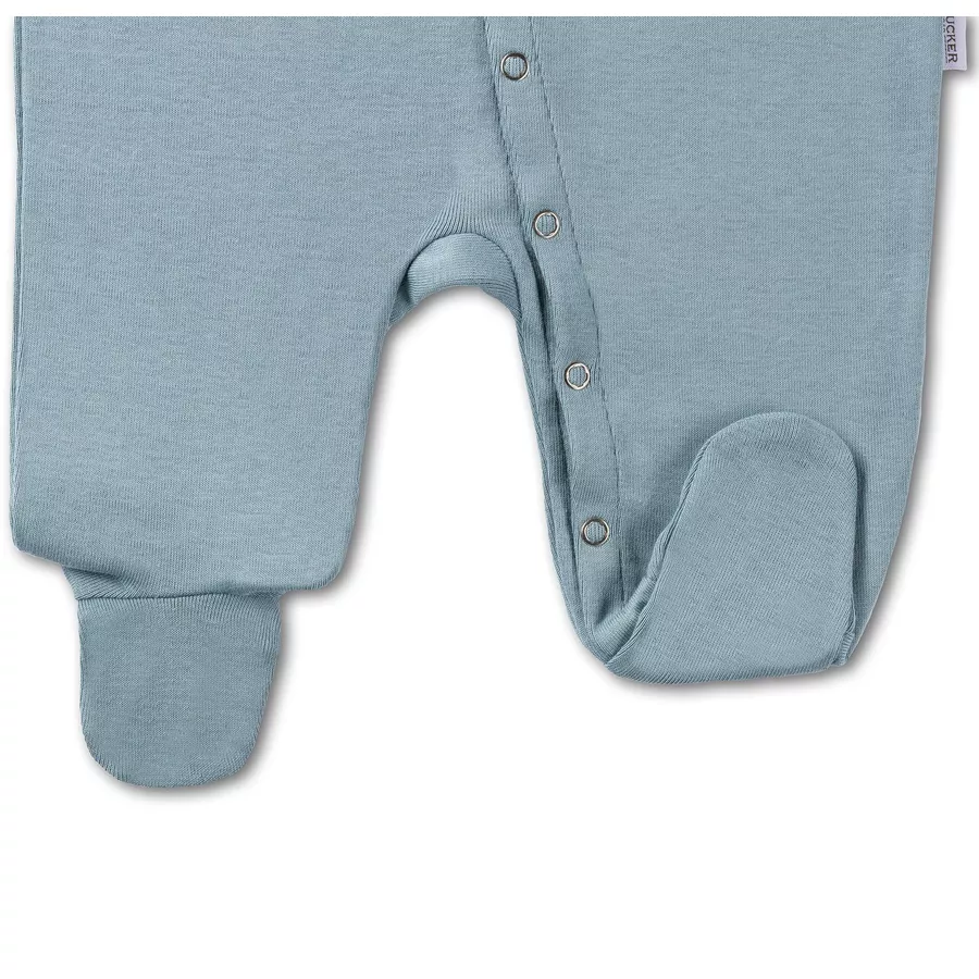 Hofbrucker Baby Schlafanzug Mina Taubenblau