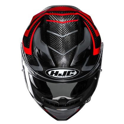 Casque Hjc F71 CARBON - NEVIO - Noir / Rouge