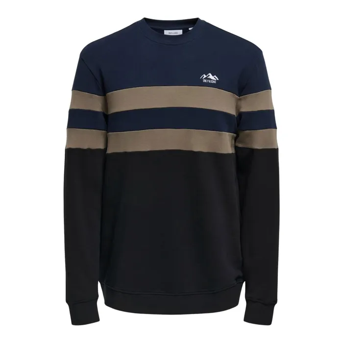 Only & Sons Thor Regular Logo CB Crew Sweater Heren