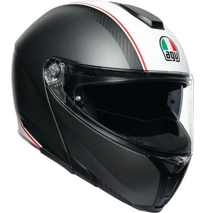 Casque AGV SPORTMODULAR - COVER - Carbone / Blanc