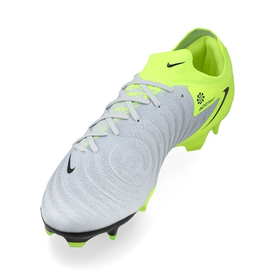 Nike Phantom GX II Pro FG Mad Voltage - Argenté/Noir/Jaune Fluo