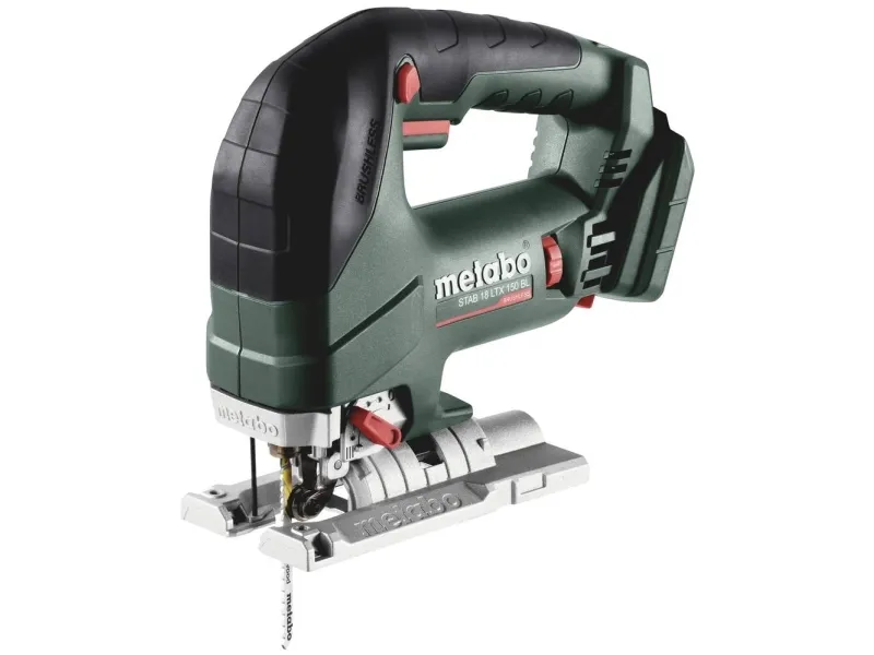 Metabo STAB 18 LTX 150 BL Batteridrevet stiksav 601503850 uden batteri, uden oplader 18 V Antal batterier, der følger med 0 - SOLO